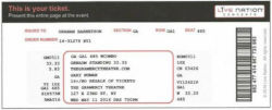 New York Ticket 2016
